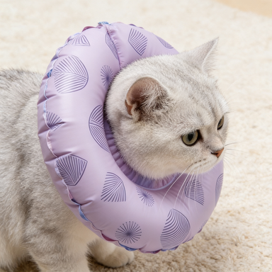 Light Purple Geometric Elizabeth Collar